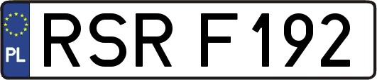RSRF192