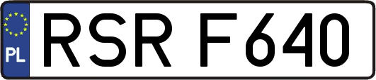 RSRF640