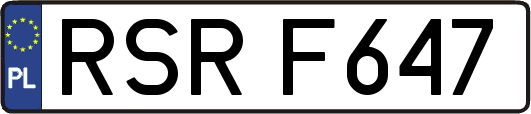 RSRF647