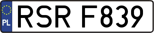 RSRF839