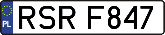 RSRF847