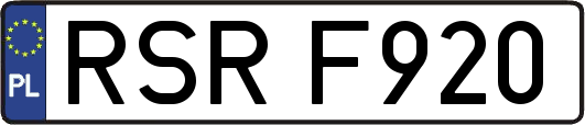 RSRF920