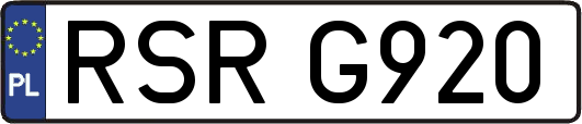 RSRG920
