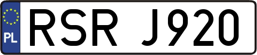 RSRJ920