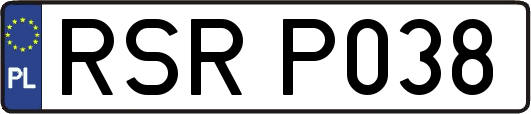 RSRP038
