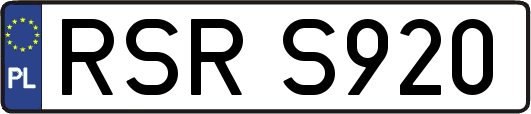 RSRS920