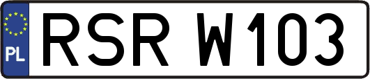 RSRW103