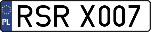 RSRX007