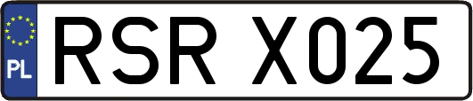 RSRX025