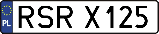 RSRX125