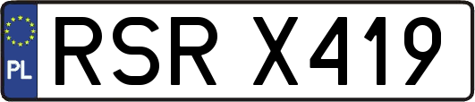 RSRX419