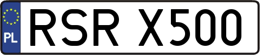 RSRX500