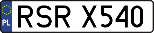 RSRX540