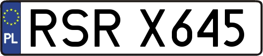 RSRX645