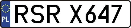 RSRX647