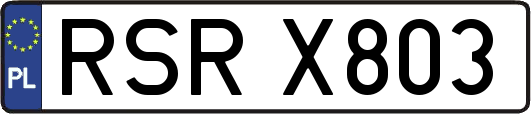 RSRX803