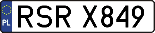 RSRX849