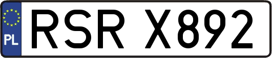 RSRX892