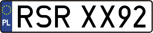 RSRXX92