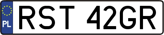 RST42GR
