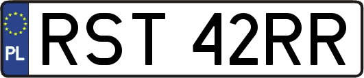 RST42RR