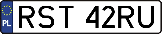 RST42RU