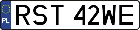 RST42WE