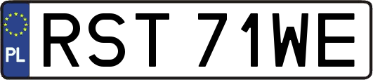RST71WE