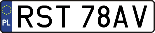RST78AV