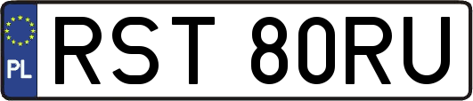 RST80RU