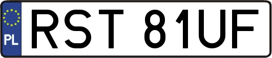 RST81UF