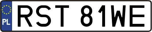 RST81WE