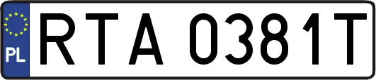 RTA0381T