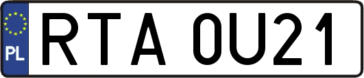 RTA0U21