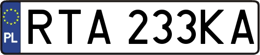 RTA233KA