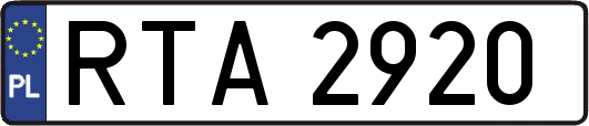 RTA2920