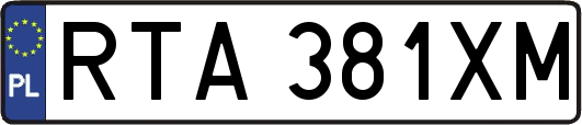 RTA381XM