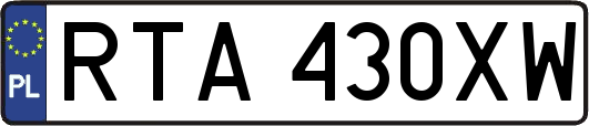 RTA430XW
