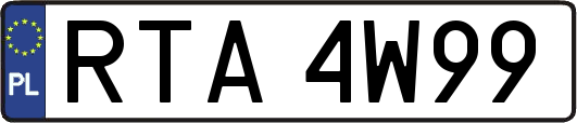 RTA4W99