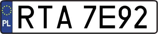 RTA7E92