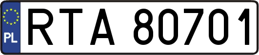 RTA80701