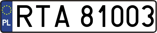 RTA81003