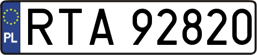 RTA92820