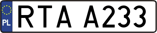 RTAA233