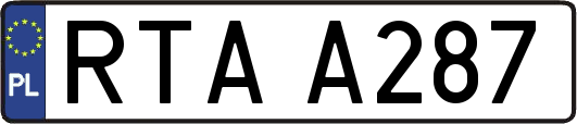 RTAA287