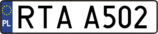 RTAA502