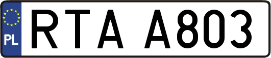 RTAA803