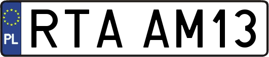 RTAAM13