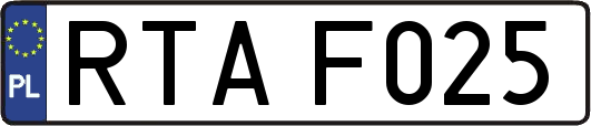 RTAF025
