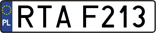RTAF213